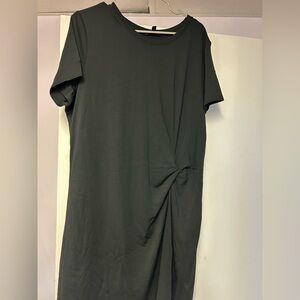 Banana Republic Black Short Sleeve Dress